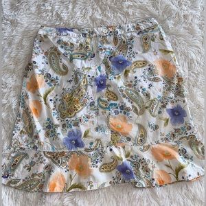 ⭐️5 for $25⭐️ Floral Ruffles skirt